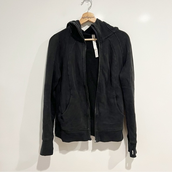 Lululemon Scuba Hoodie *Light Cotton Fleece Sweatshirt 
Black - Picture 4 of 10
